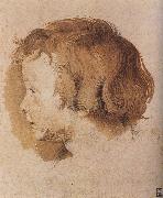 Peter Paul Rubens Portrait of Younger Rubens oil